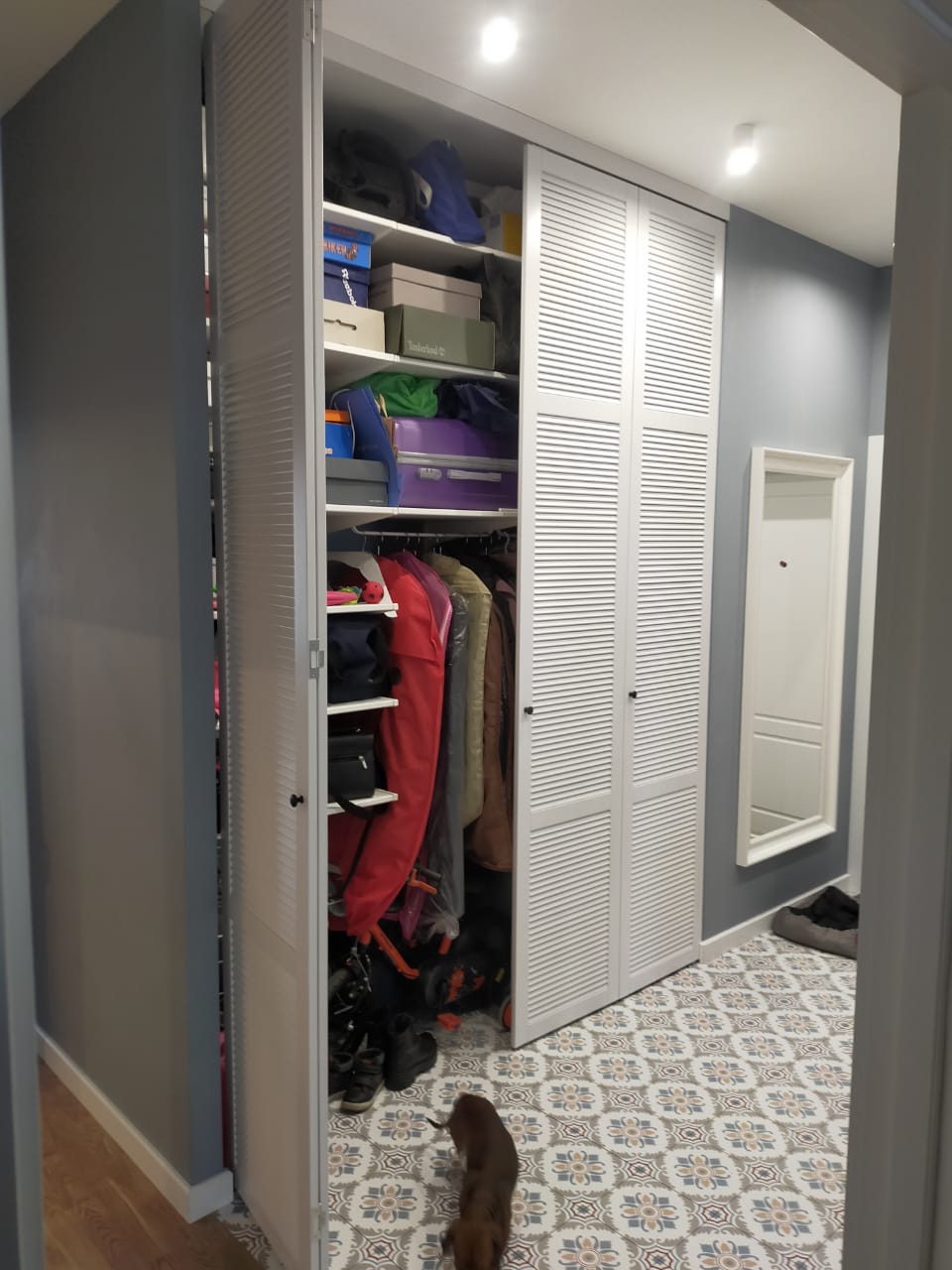 Узкий шкаф в коридор 20 см